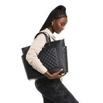 Loungefly The Mo Black Convertible Backpack & Tote Crossbody Pin Trader Bag LFlifestyle2 view 3